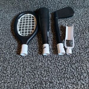 Nerf Black and White Sports Controller Accessory Pack